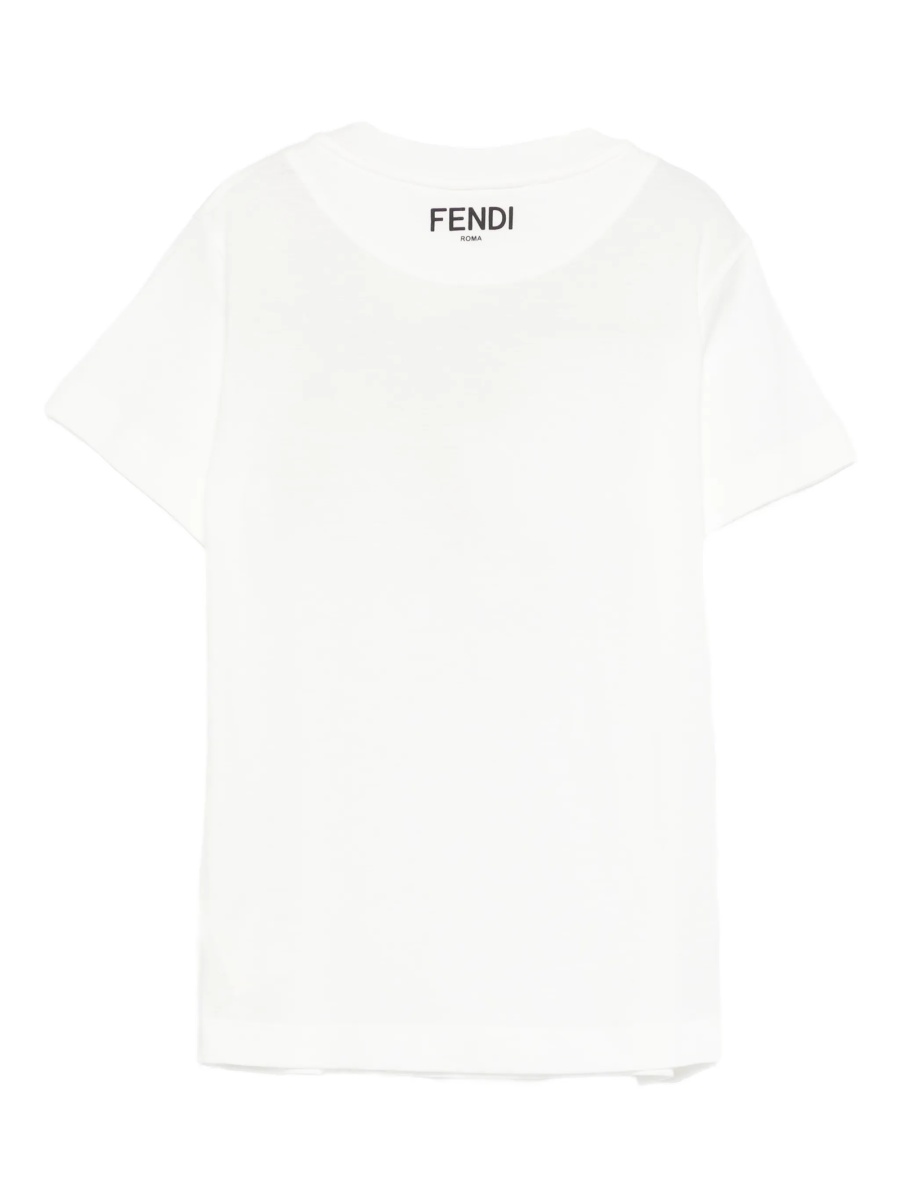 Tricou Fendi alb - Img 2