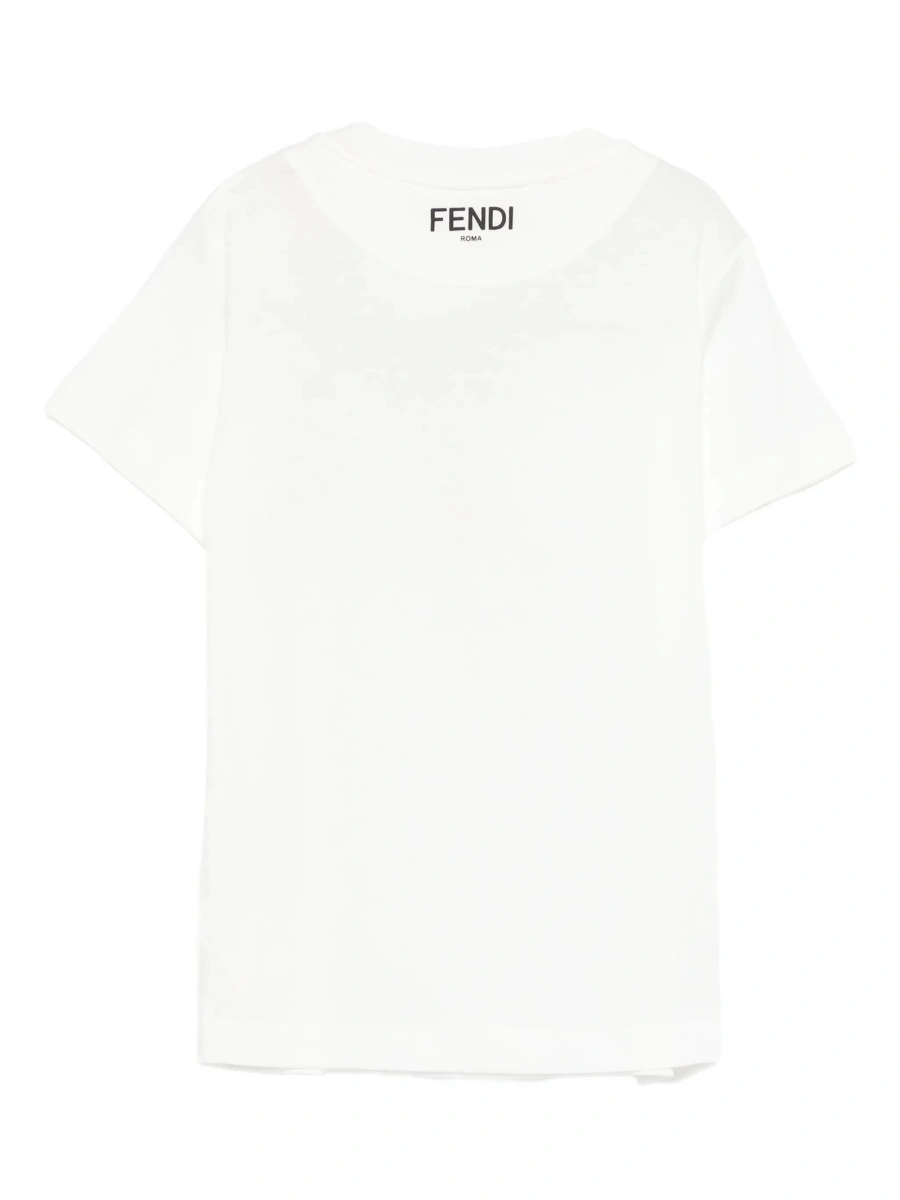 Tricou Fendi alb - Img 2