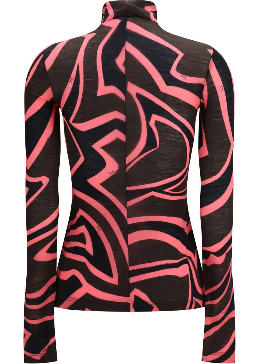 Tricou Fiammato Wool Jersey Top - Img 2