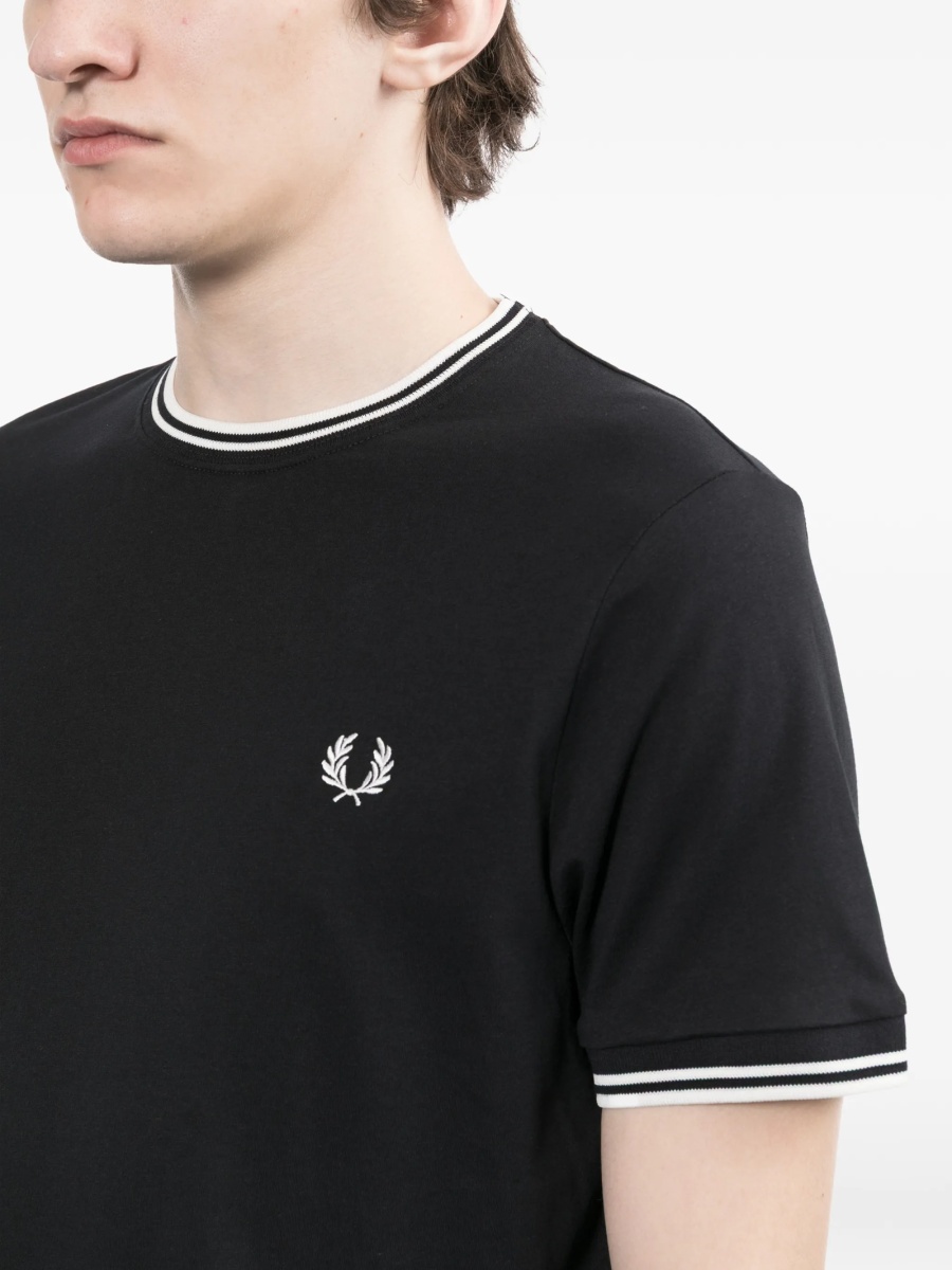 Tricou Fred Perry negru - Img 5