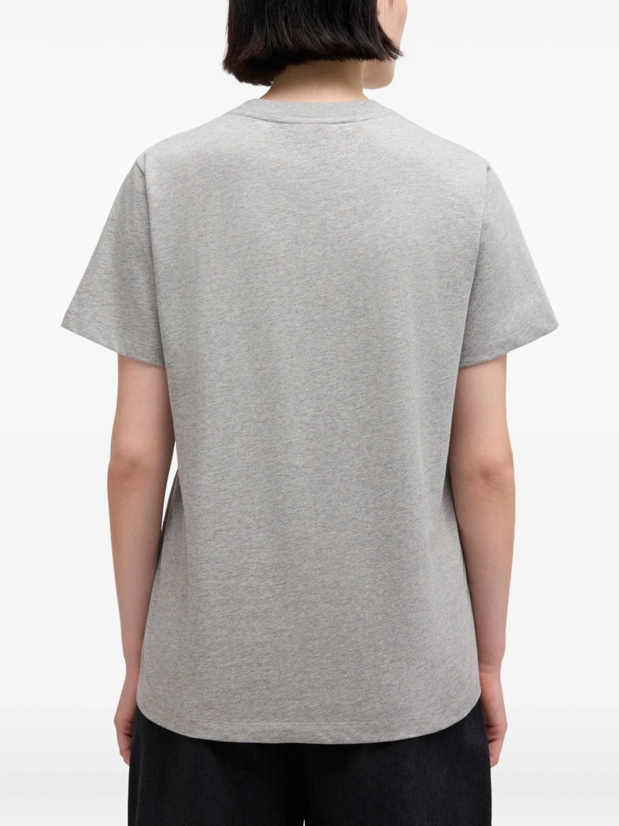 Tricou Ganni gri - Img 4