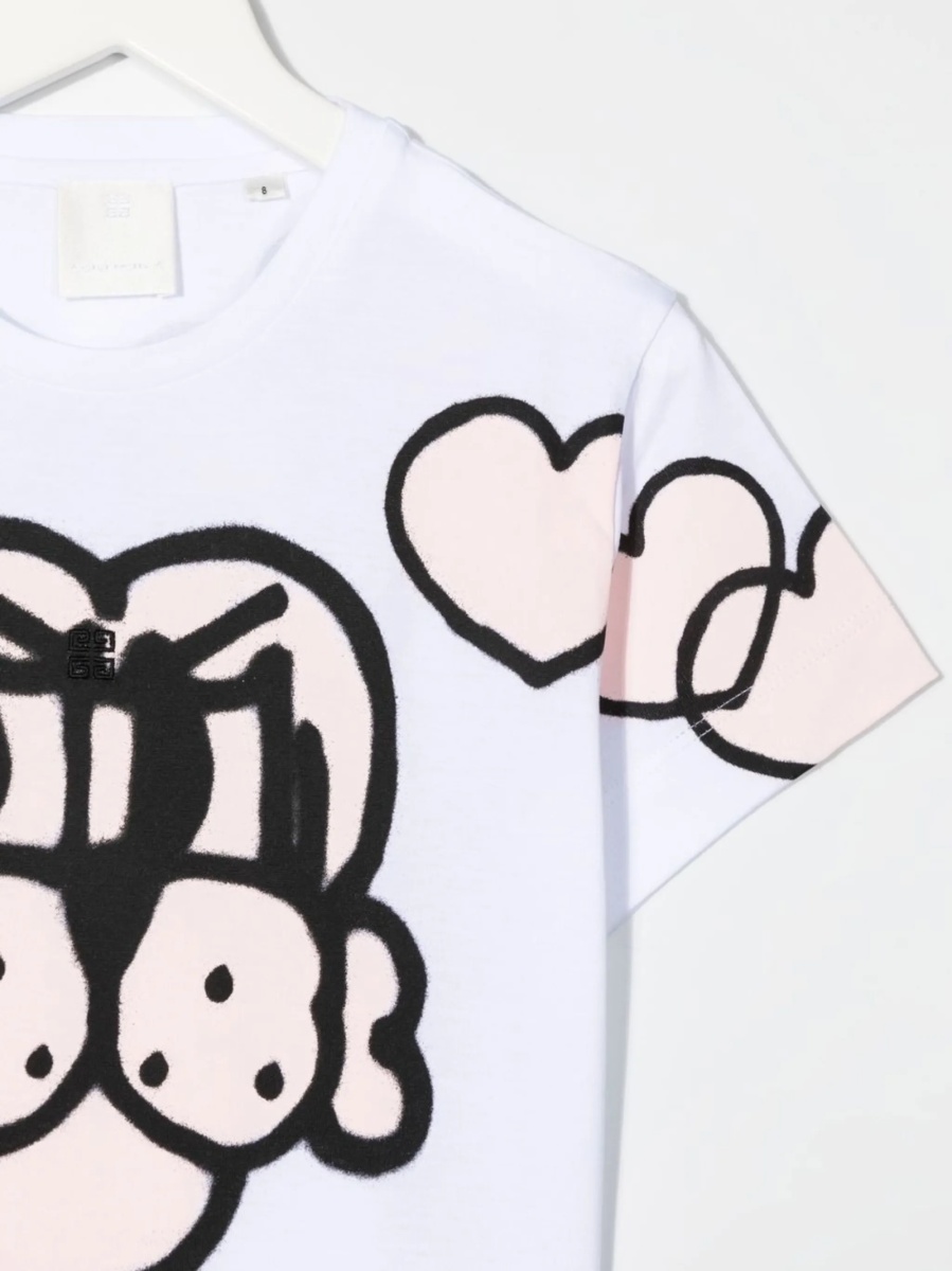 Tricou Givenchy alb - Img 3