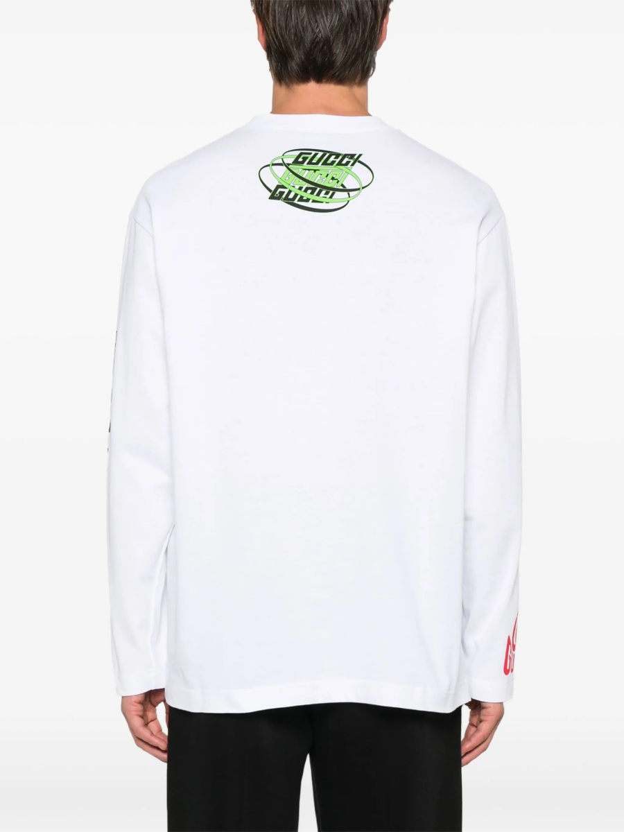 Tricou Gucci alb - Img 4