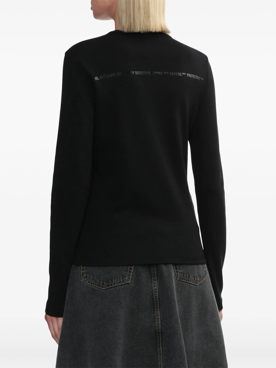Tricou HELMUT LANG negru - Img 4