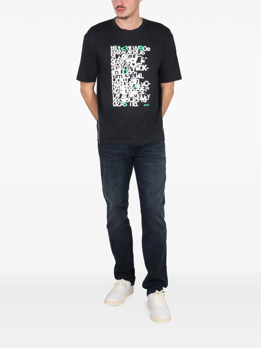 Tricou Hugo Boss negru - Img 2