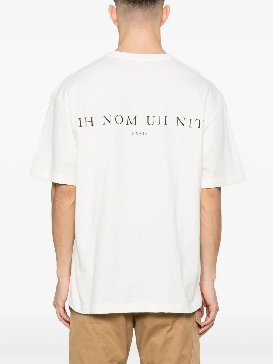 Tricou Ih Nom Uh Nit alb - Img 3