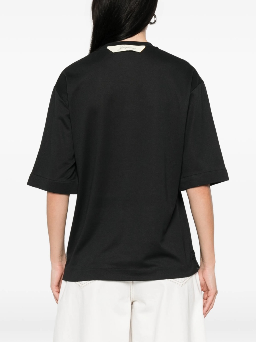 Tricou JACQUEMUS negru - Img 3