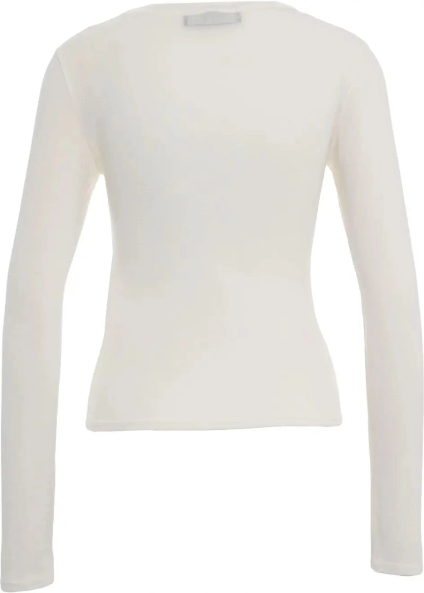 Tricou Kaos alb din casmir - Img 3