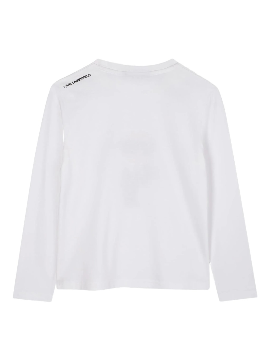 Tricou Karl Lagerfeld alb - Img 2