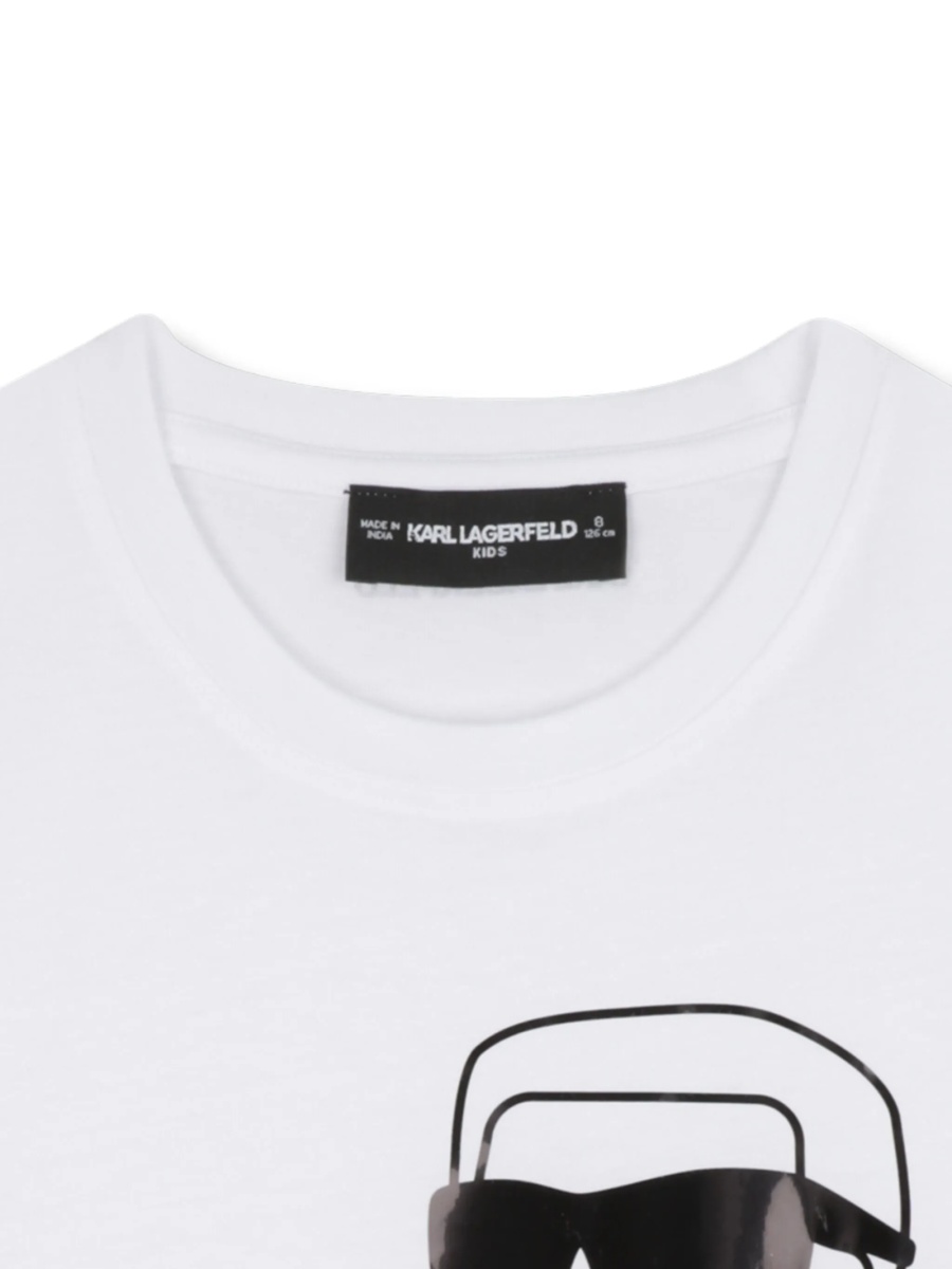 Tricou Karl Lagerfeld alb - Img 3