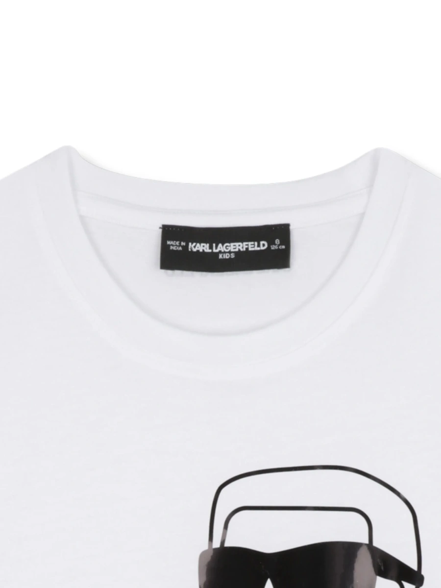 Tricou Karl Lagerfeld alb - Img 3