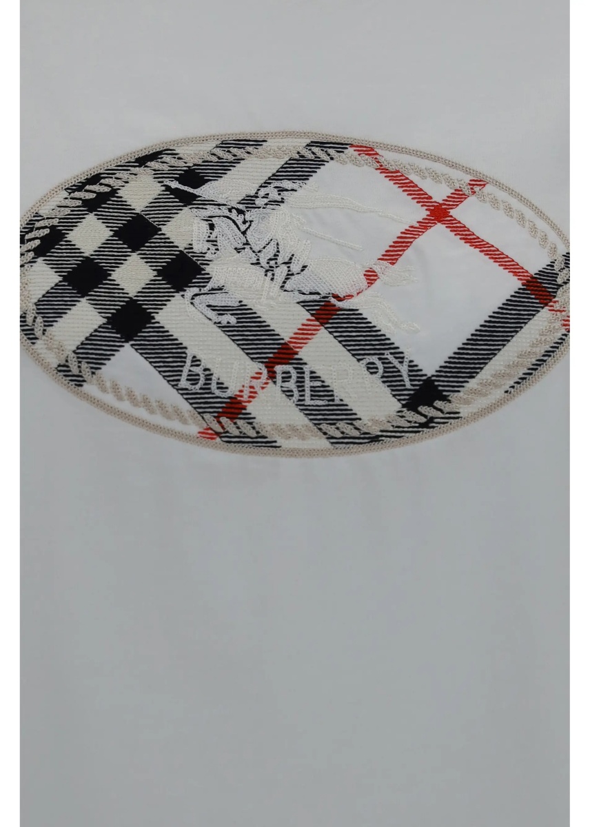 Tricou Knight Stamp Check cotton T-shirt - Img 3