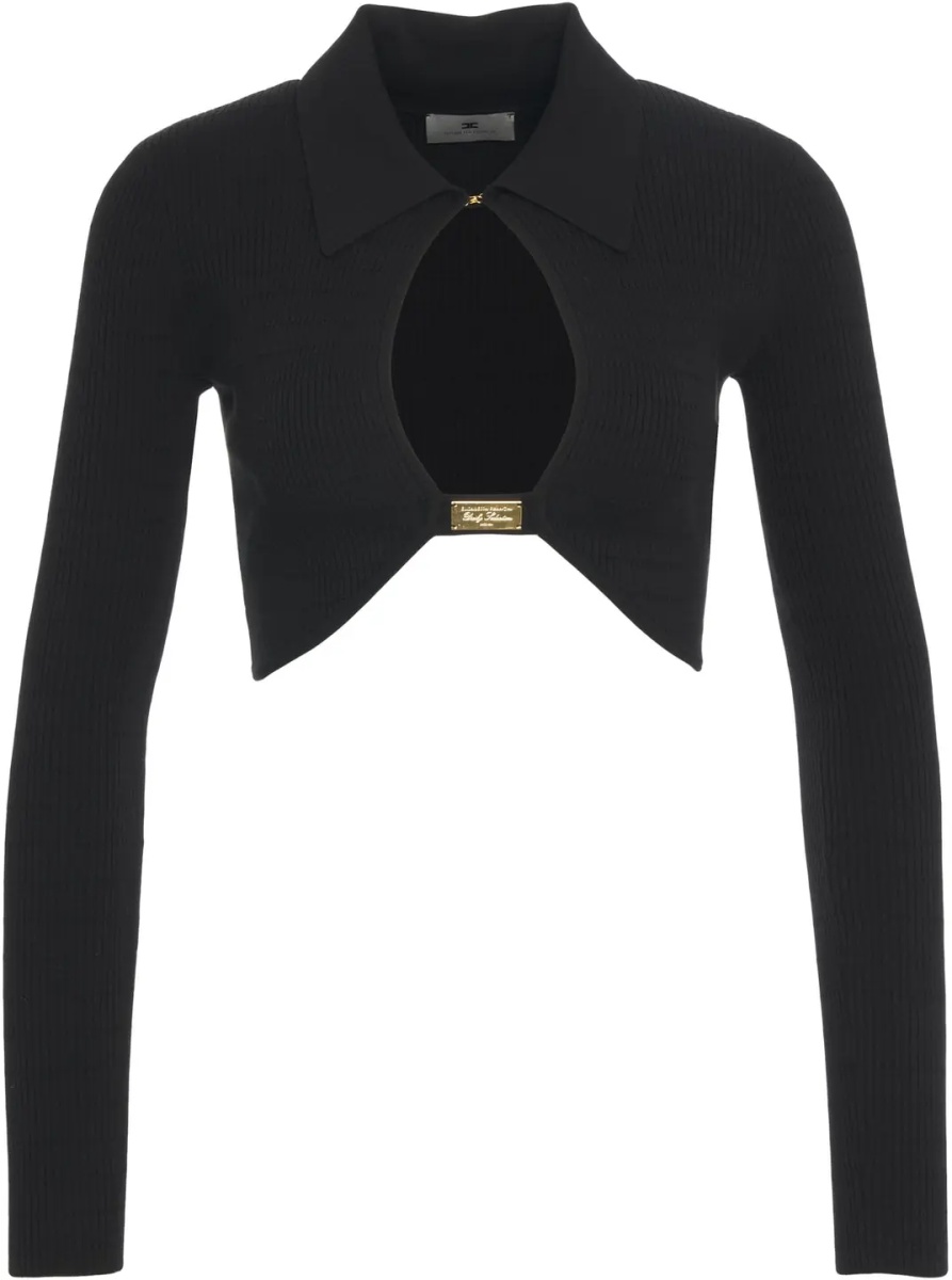 Tricou Knit top with logo details - Img 2