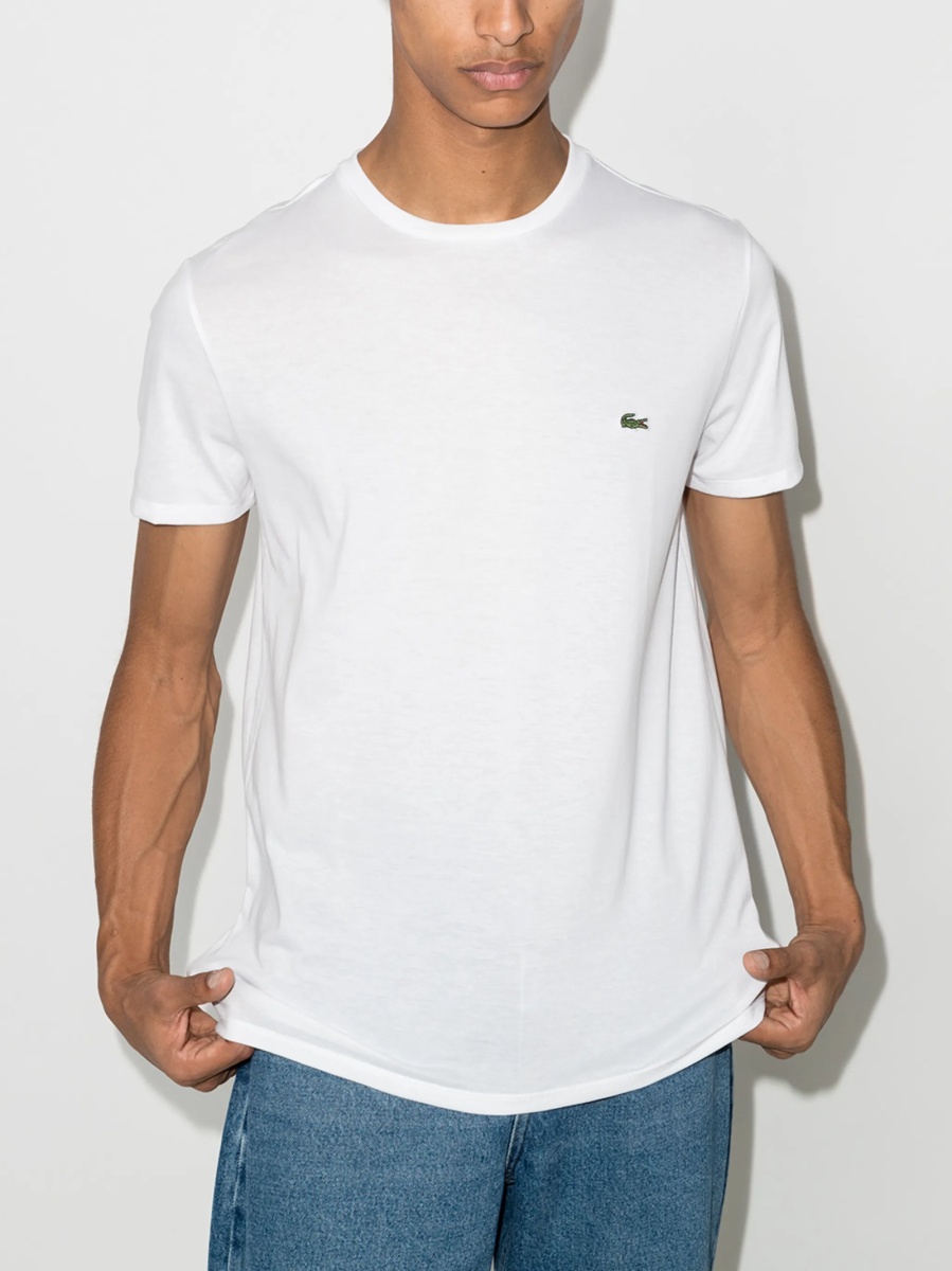 Tricou Lacoste alb - Img 2