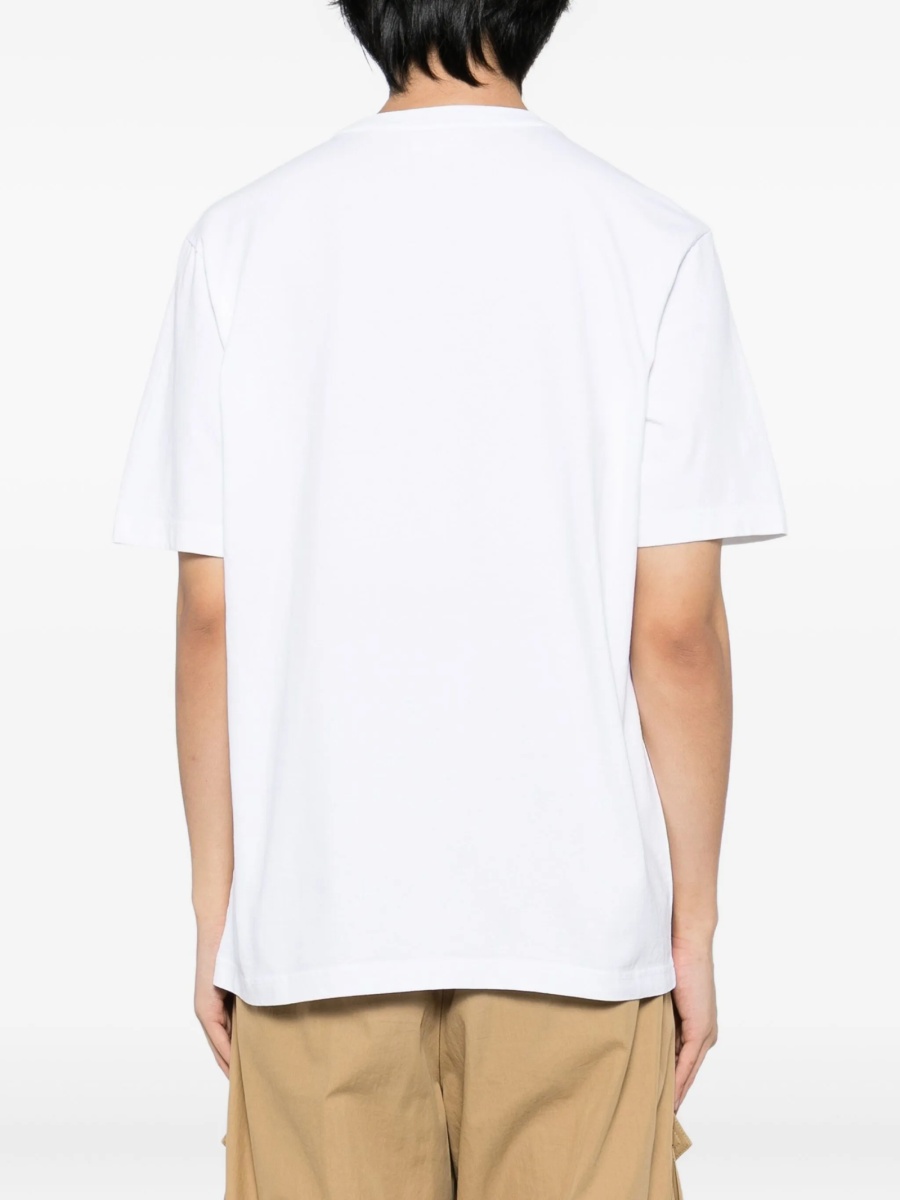 Tricou MAISON KITSUNÉ alb - Img 3