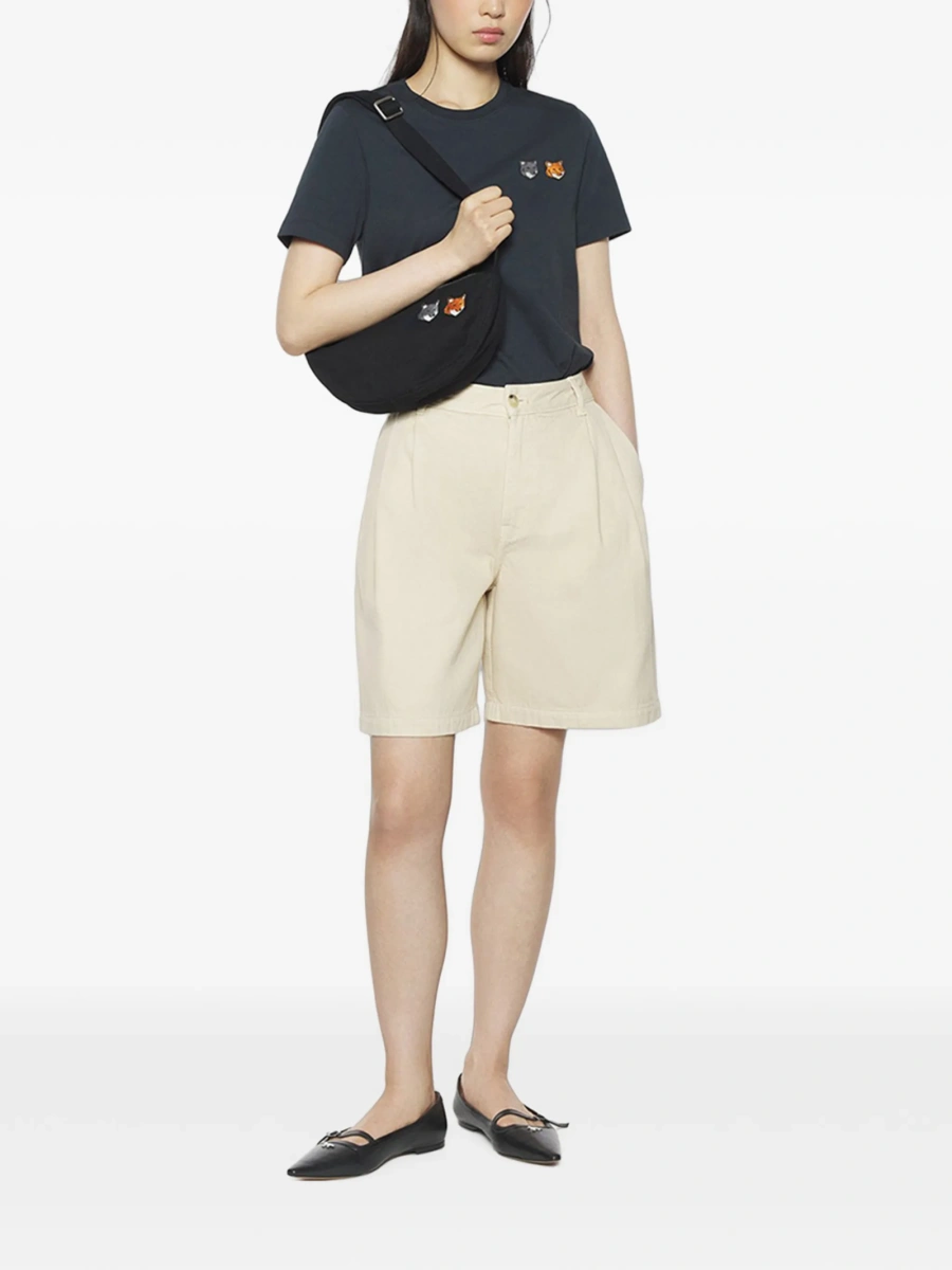 Tricou MAISON KITSUNÉ gri - Img 2