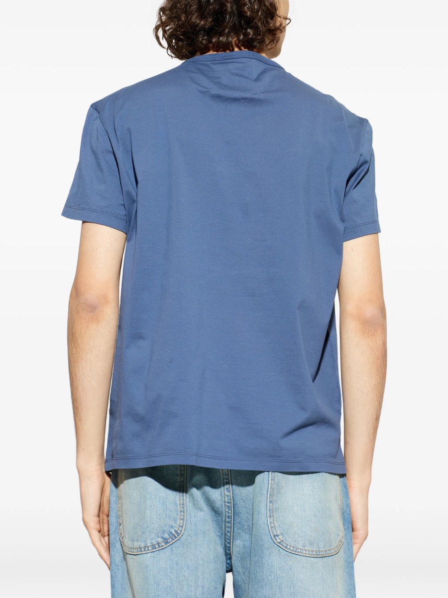 Tricou Maison Margiela albastru - Img 4
