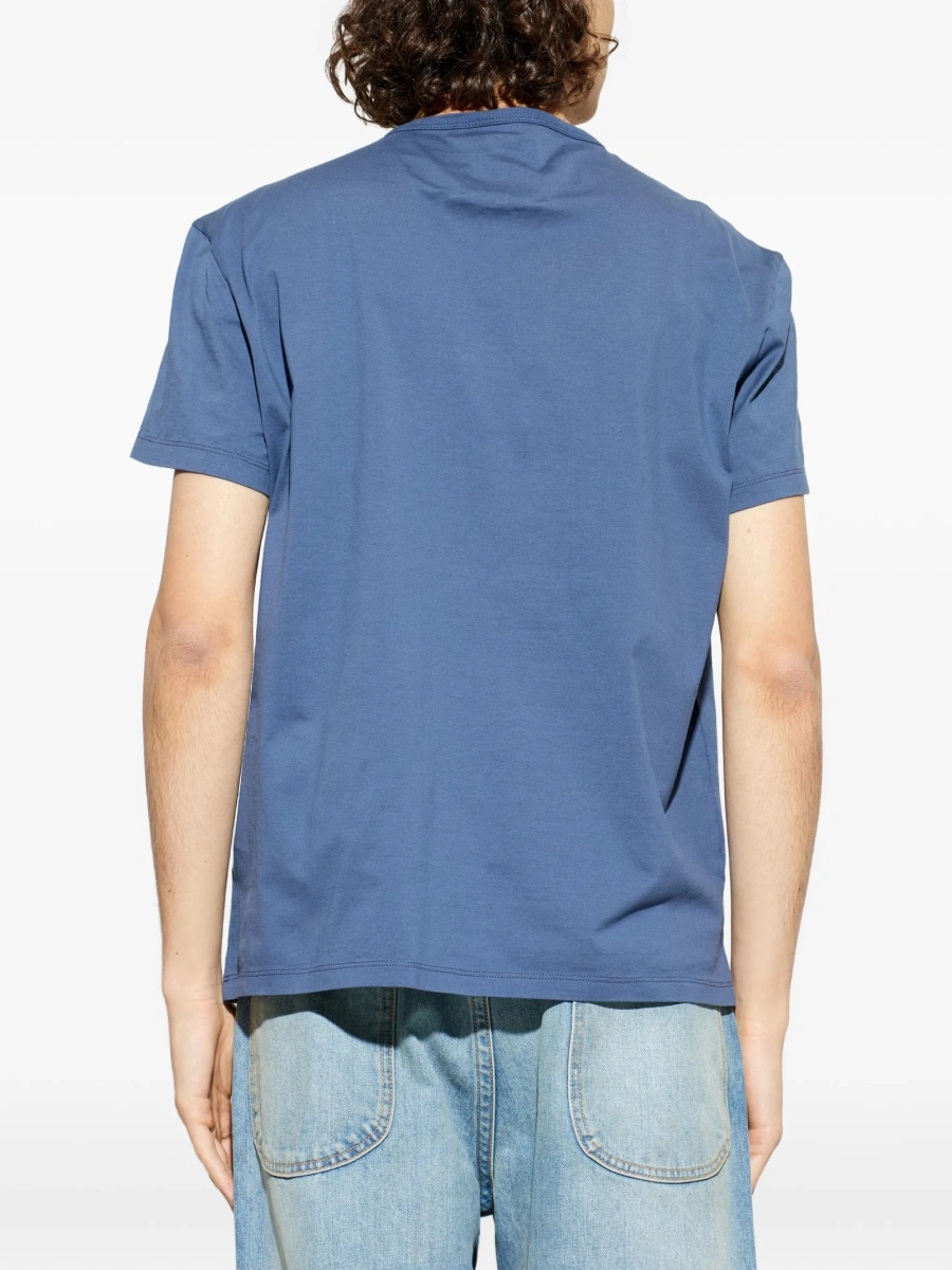 Tricou Maison Margiela albastru - Img 4