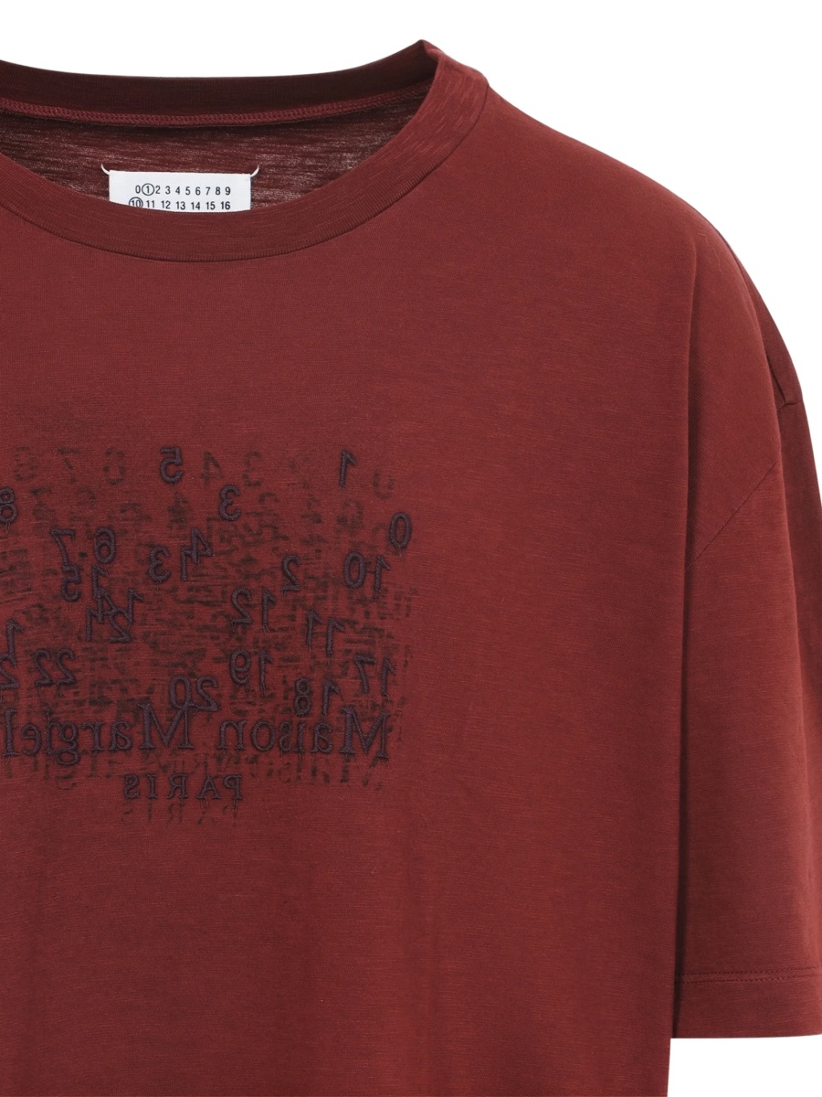 Tricou Maison Margiela rosu - Img 3