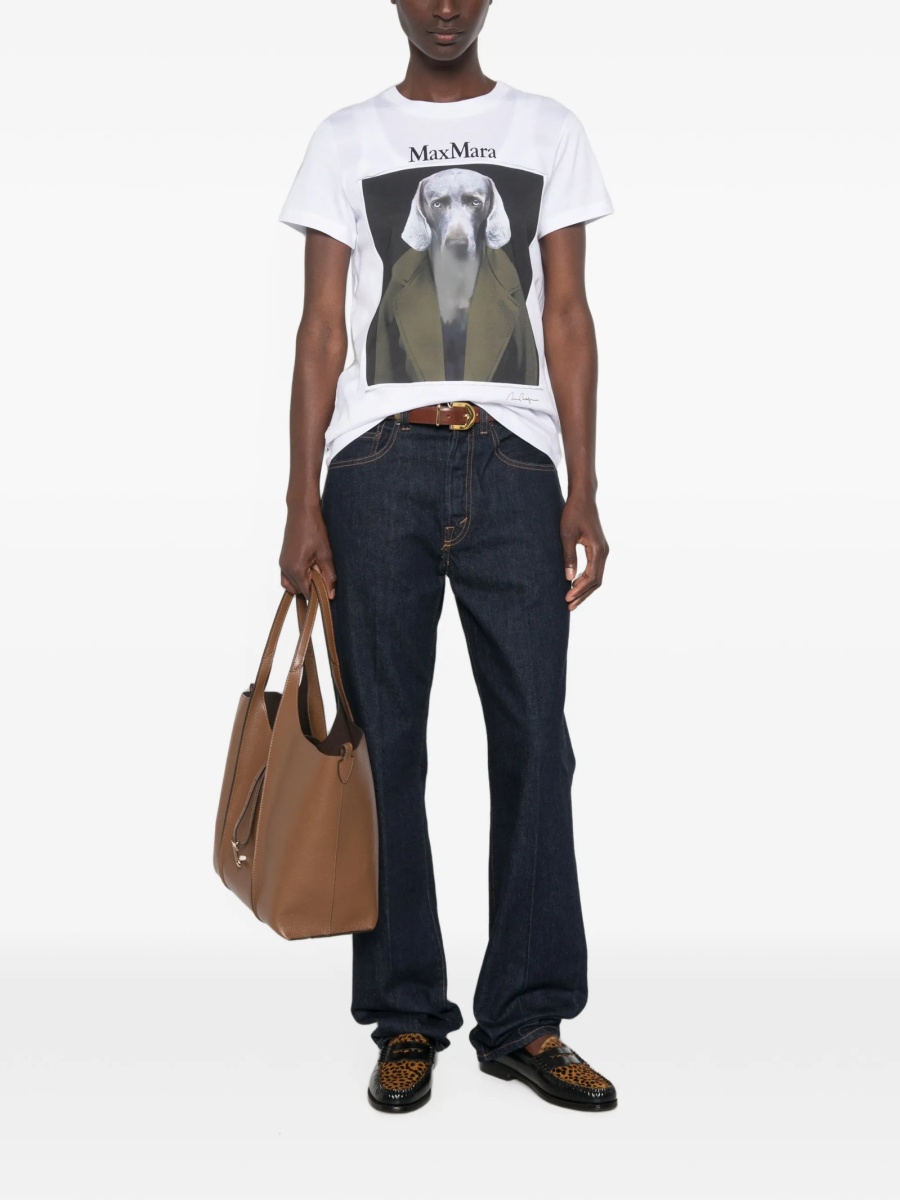 Tricou Max Mara alb - Img 5