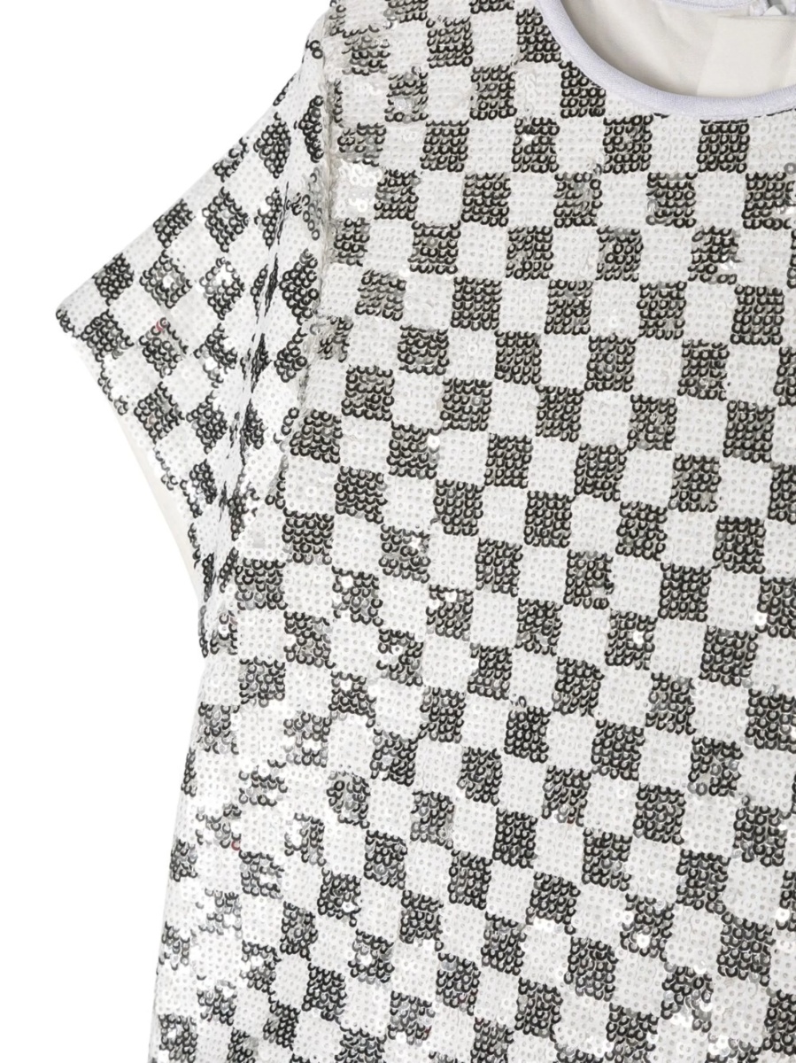 Tricou Michael Kors gri din polyester - Img 3