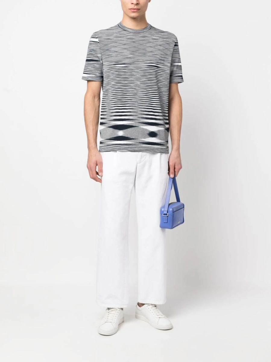 Tricou MISSONI BEACHWEAR albastru - Img 2