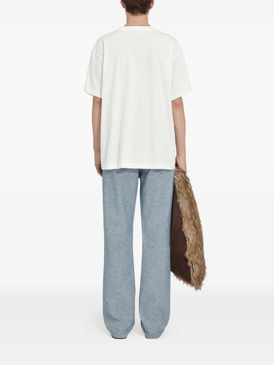 Tricou MM6 Maison Margiela alb - Img 4