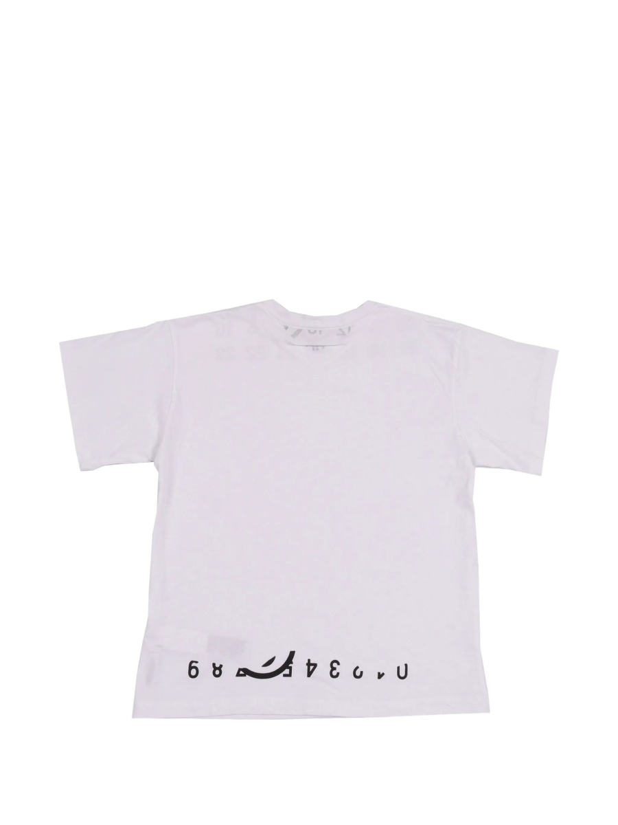Tricou MM6 Maison Margiela alb - Img 2
