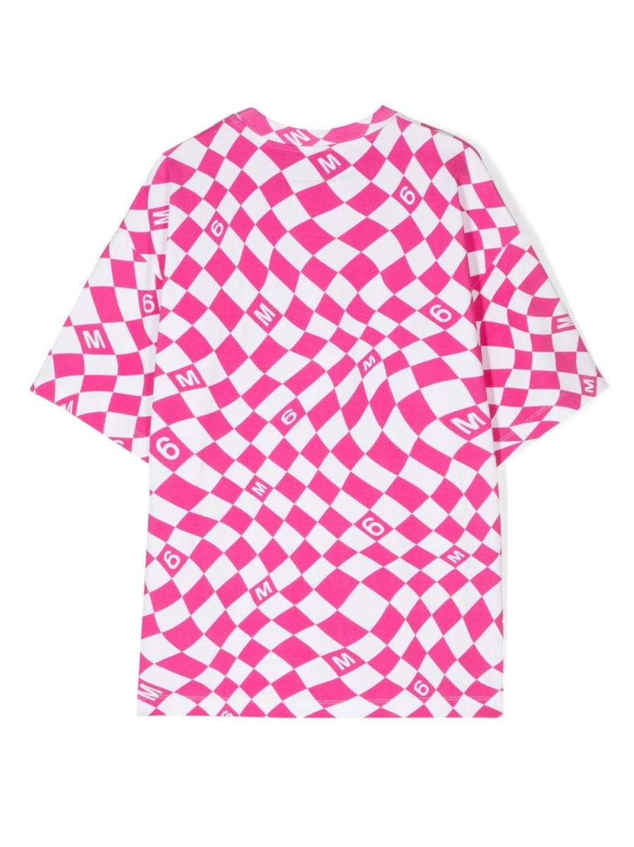 Tricou MM6 Maison Margiela roz - Img 2
