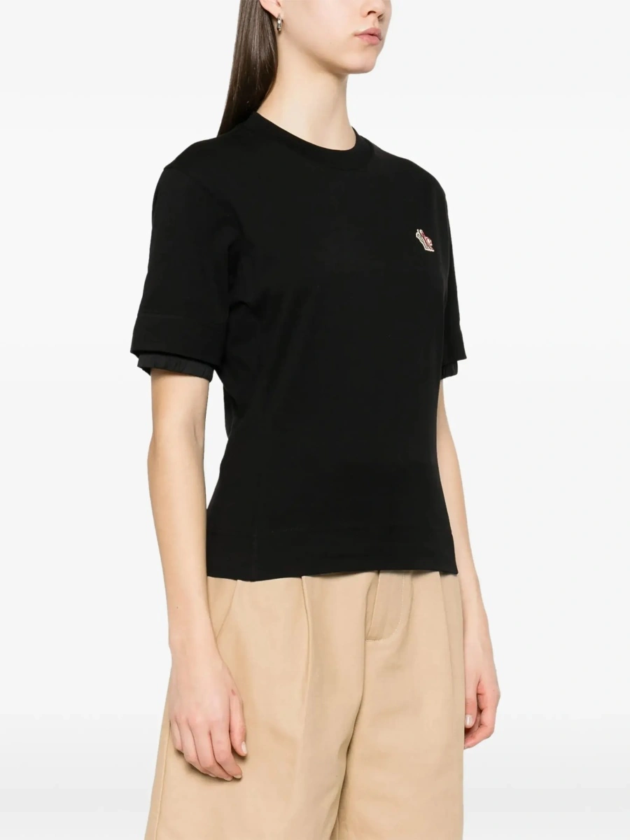 Tricou Moncler Grenoble negru - Img 5