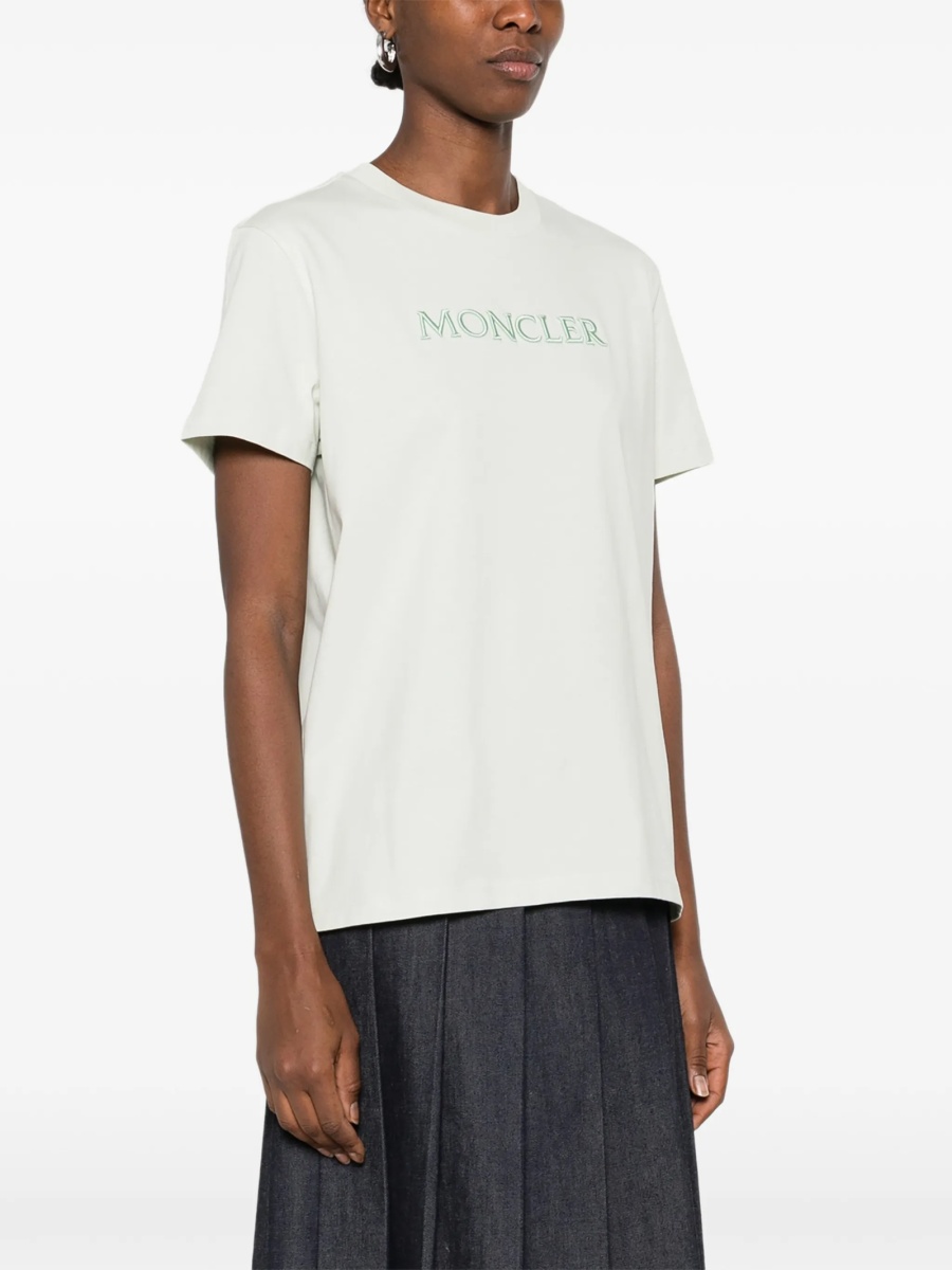Tricou Moncler neutru din bumbac - Img 3