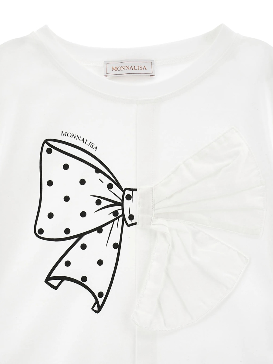 Tricou Monnalisa alb - Img 3