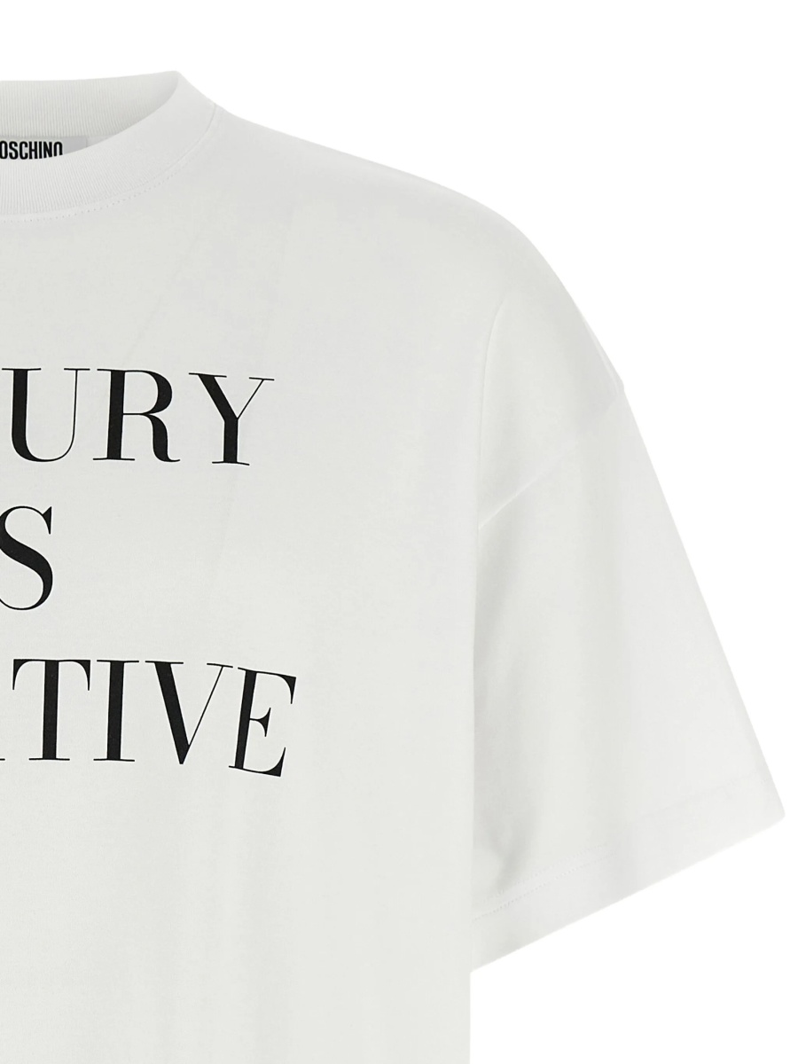 Tricou Moschino alb - Img 3