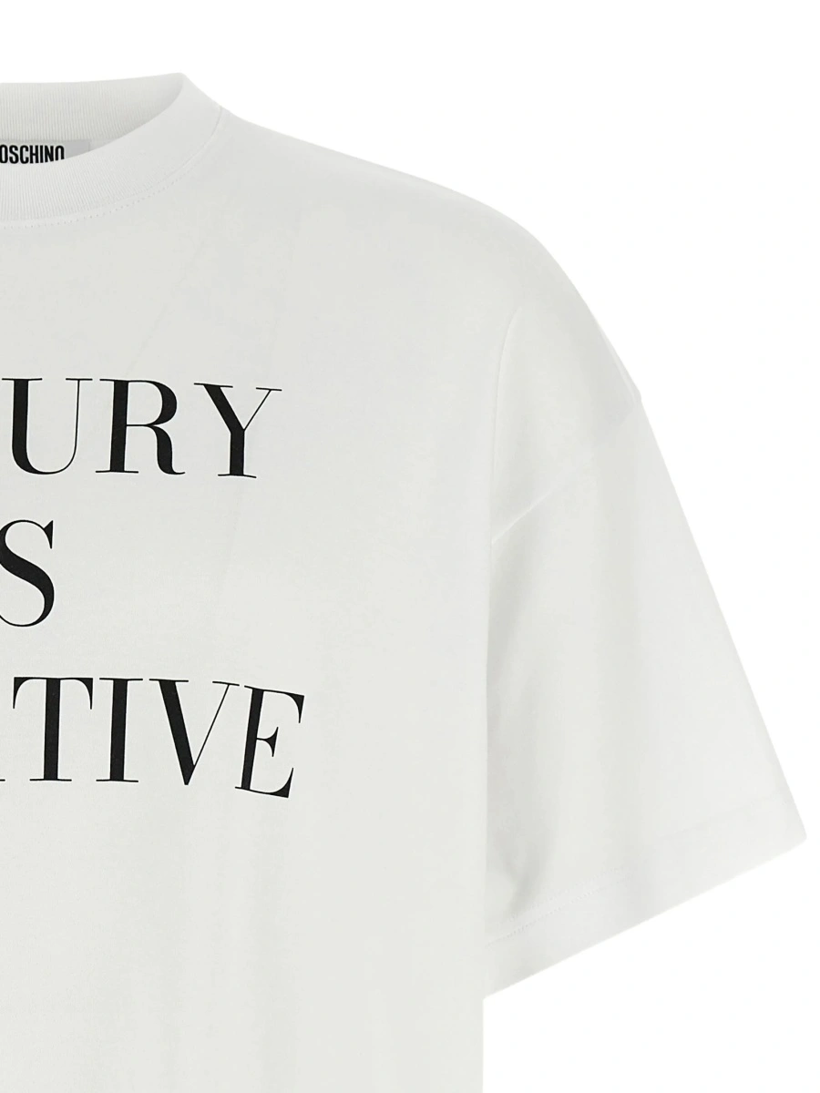 Tricou Moschino alb - Img 3