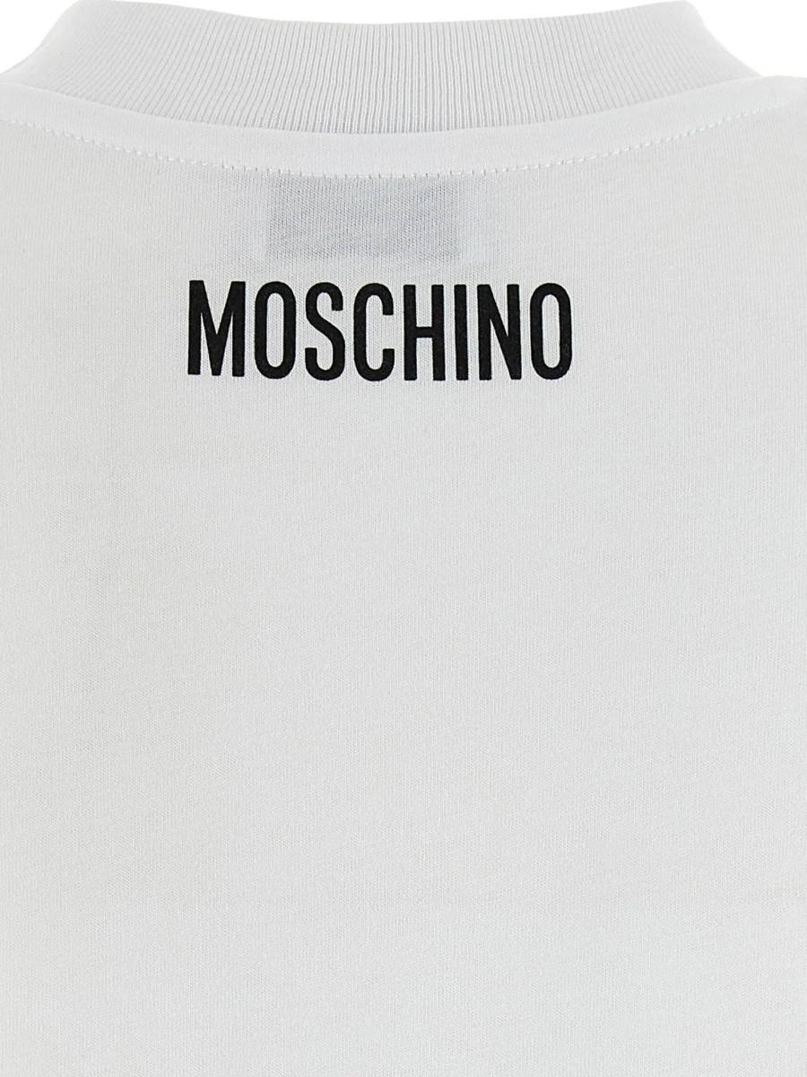 Tricou Moschino alb - Img 3