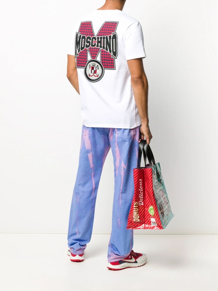 Tricou Moschino alb - Img 2