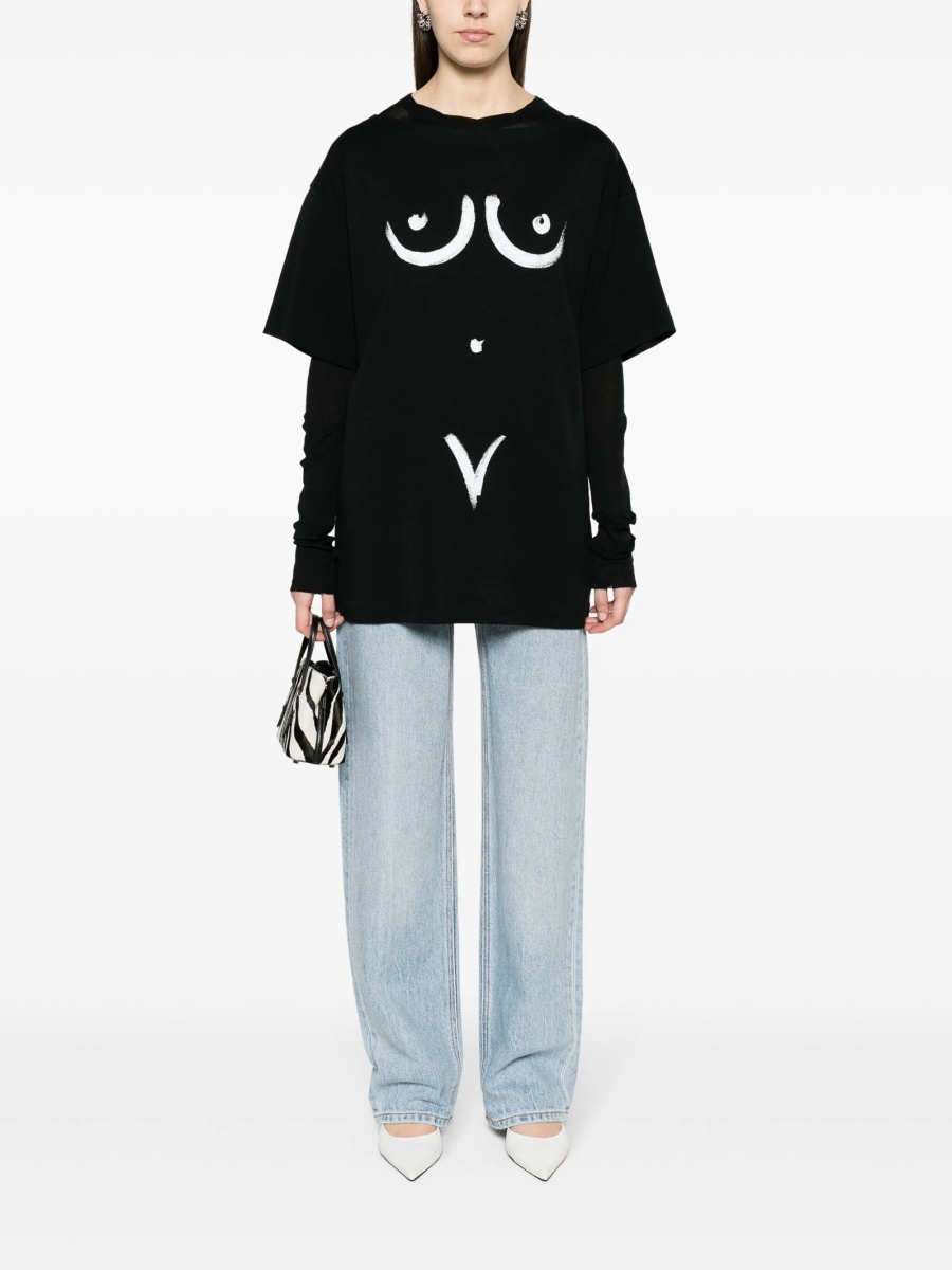 Tricou Moschino negru - Img 2