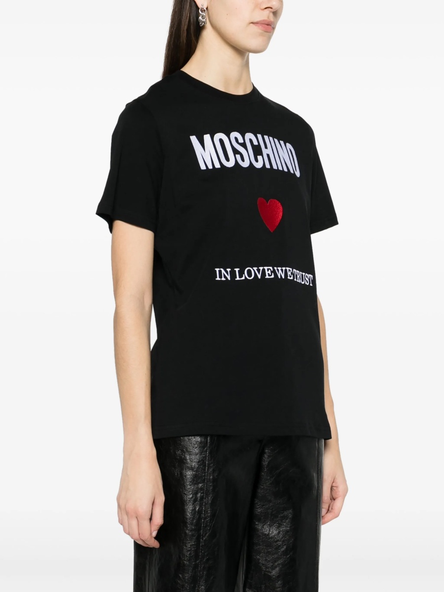 Tricou Moschino negru - Img 3