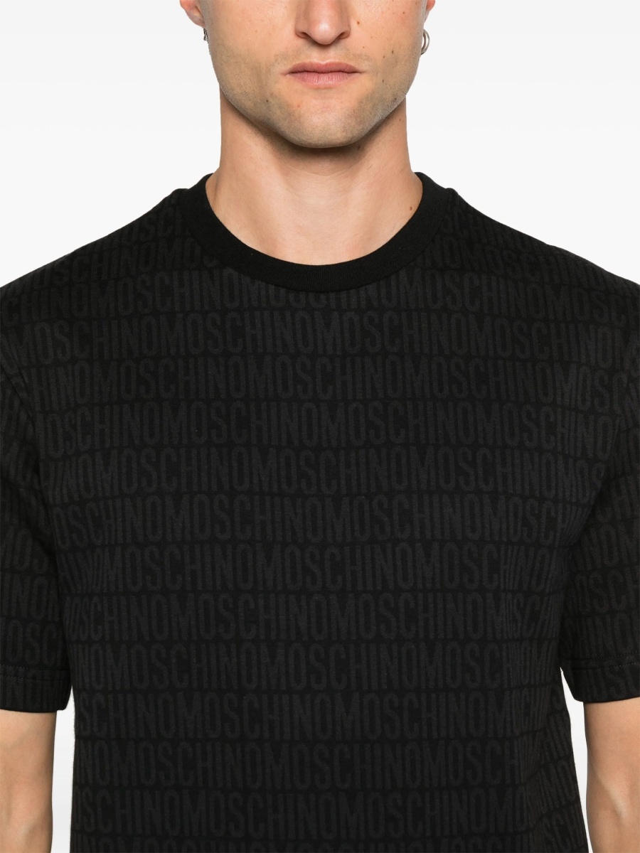 Tricou Moschino negru - Img 5