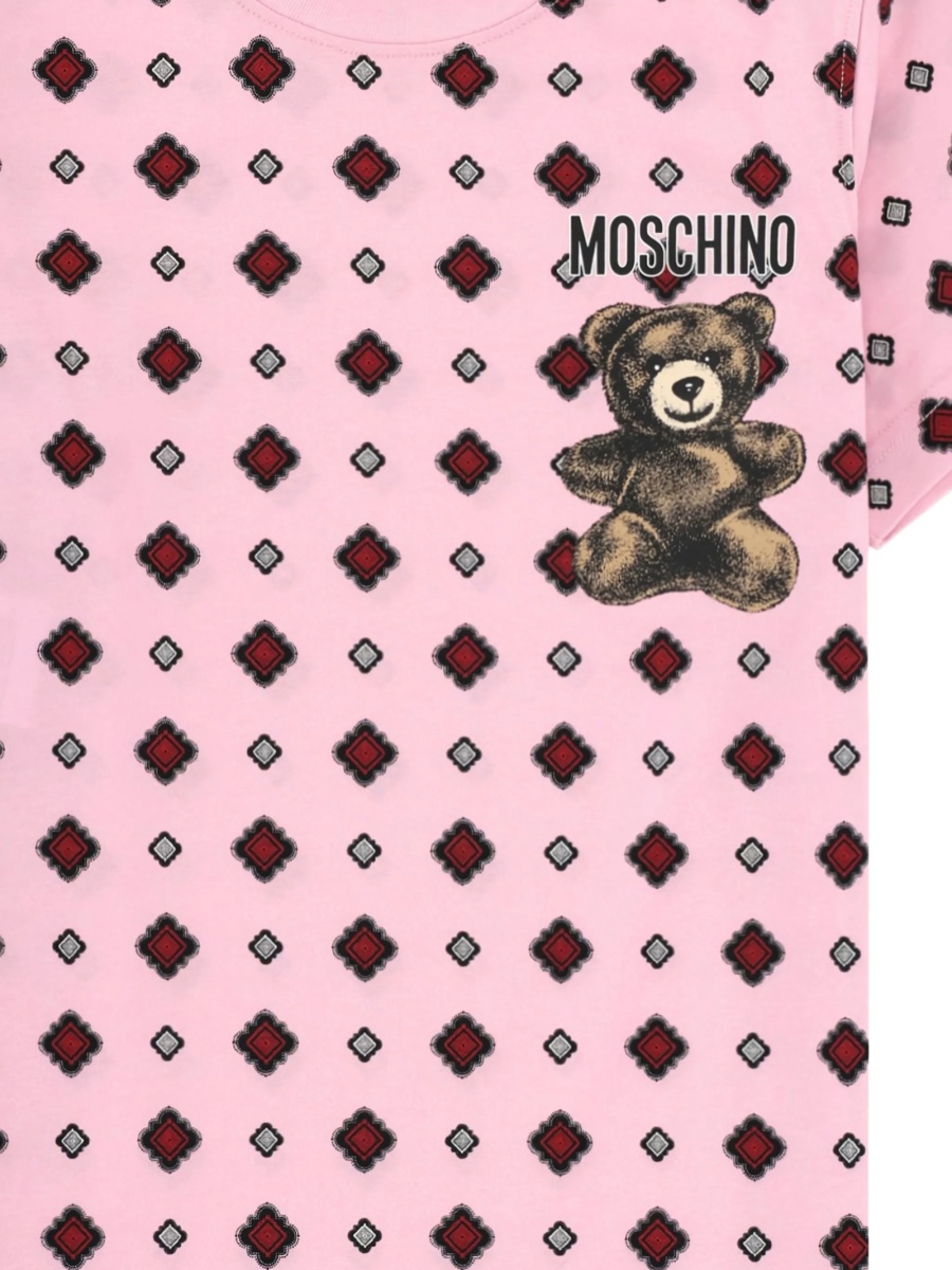 Tricou Moschino roz - Img 2