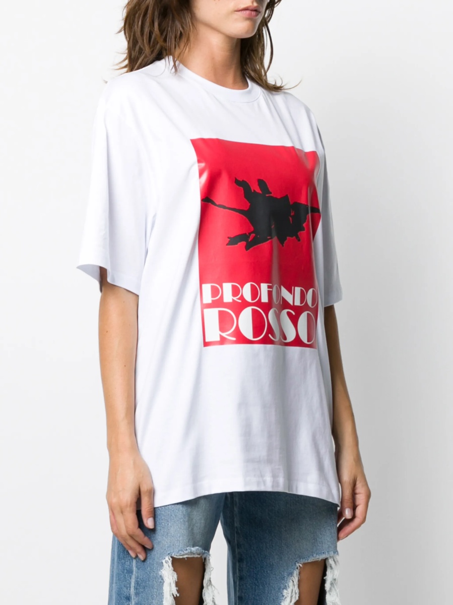 Tricou MSGM alb - Img 3