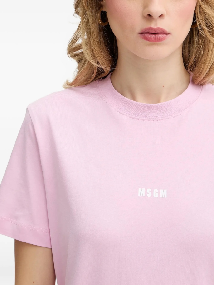 Tricou MSGM roz - Img 4