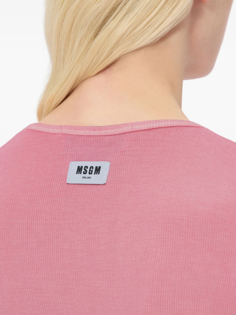 Tricou MSGM roz - Img 5