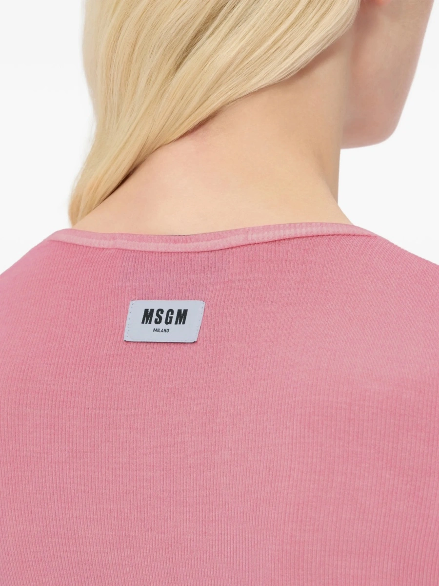 Tricou MSGM roz - Img 5