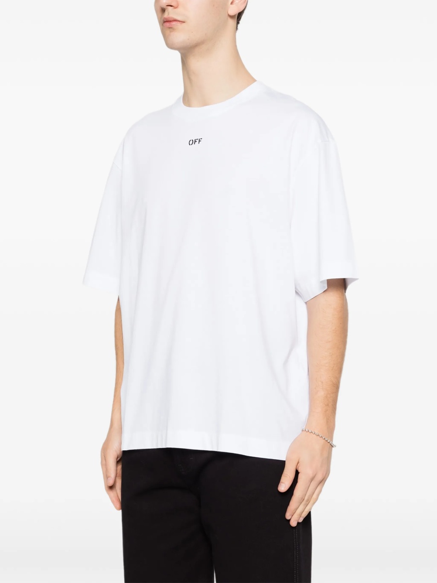 Tricou Off-White alb - Img 4
