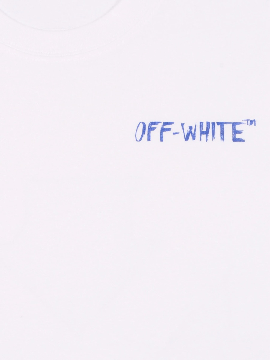 Tricou Off-White alb - Img 3