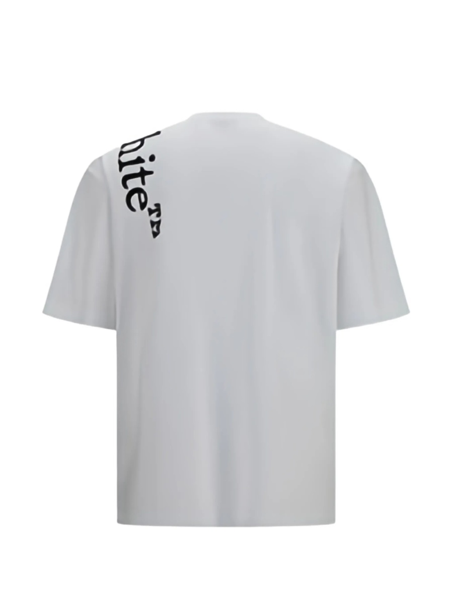 Tricou Off-White Bookish alb - Img 2