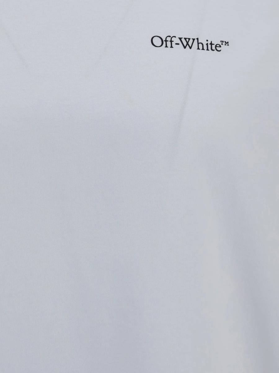 Tricou Off-White Bookish alb - Img 3