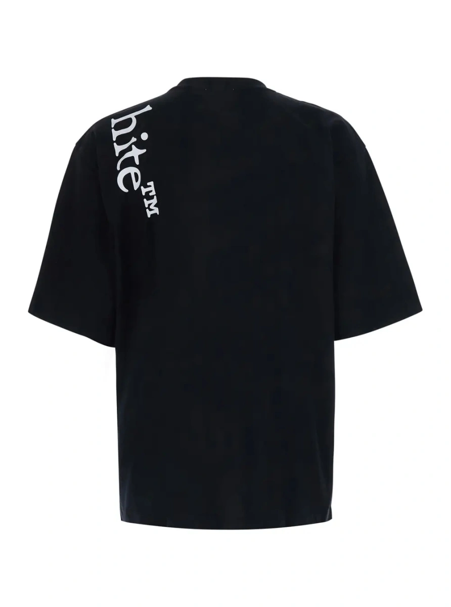 Tricou Off-White negru din bumbac - Img 2