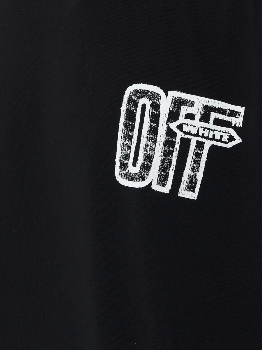 Tricou Off-White negru - Img 3